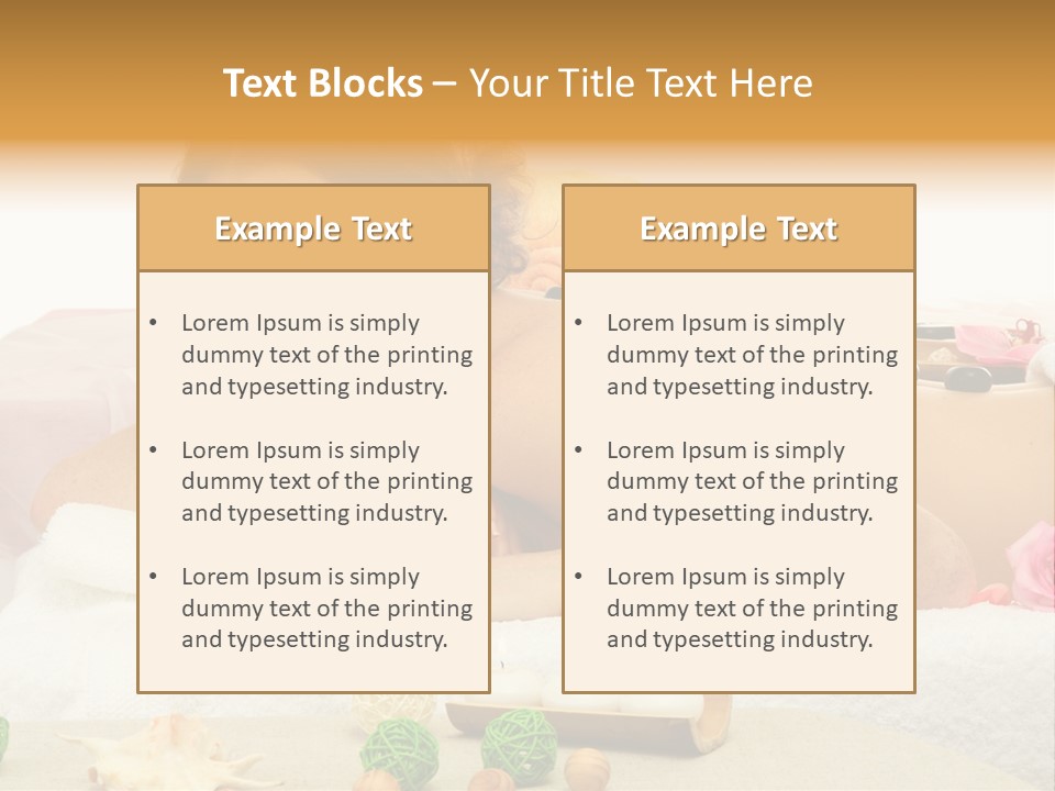 Lying People Relaxation PowerPoint Template