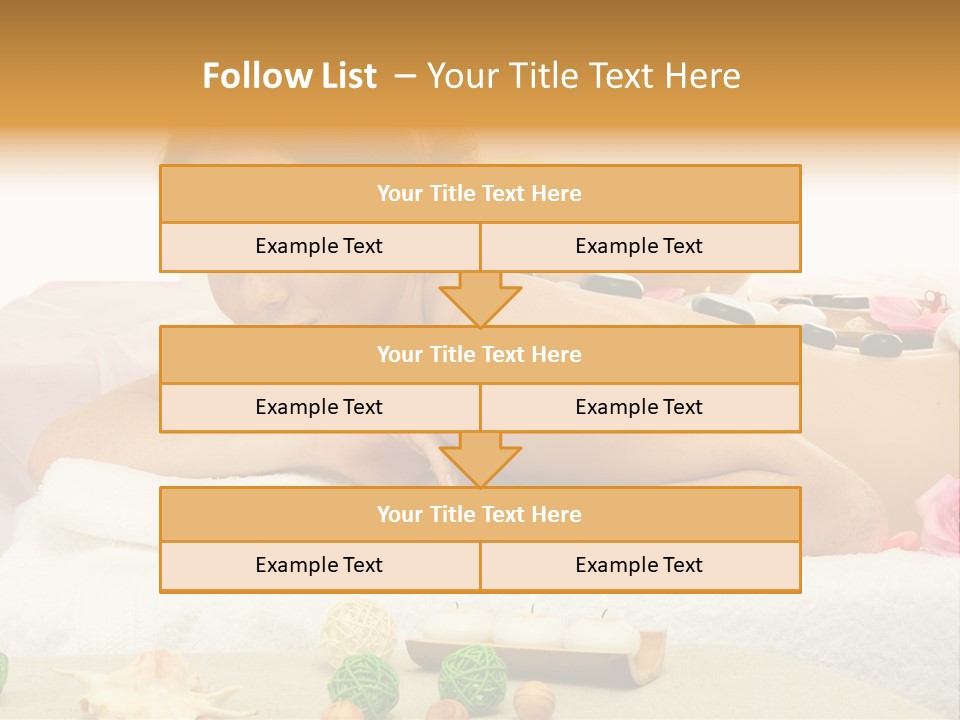 Lying People Relaxation PowerPoint Template