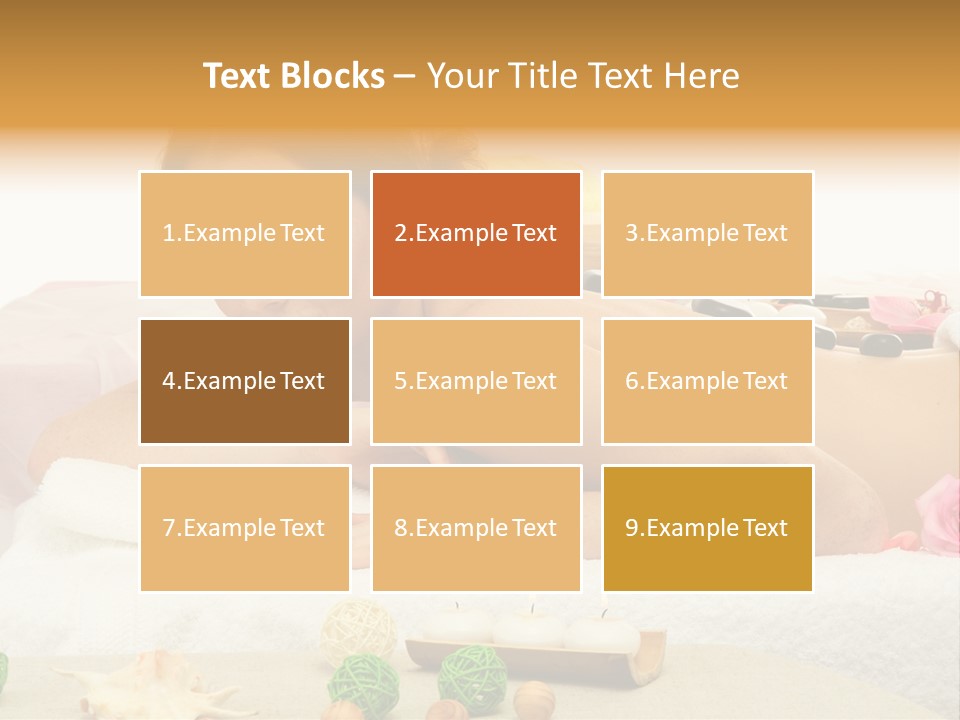 Lying People Relaxation PowerPoint Template