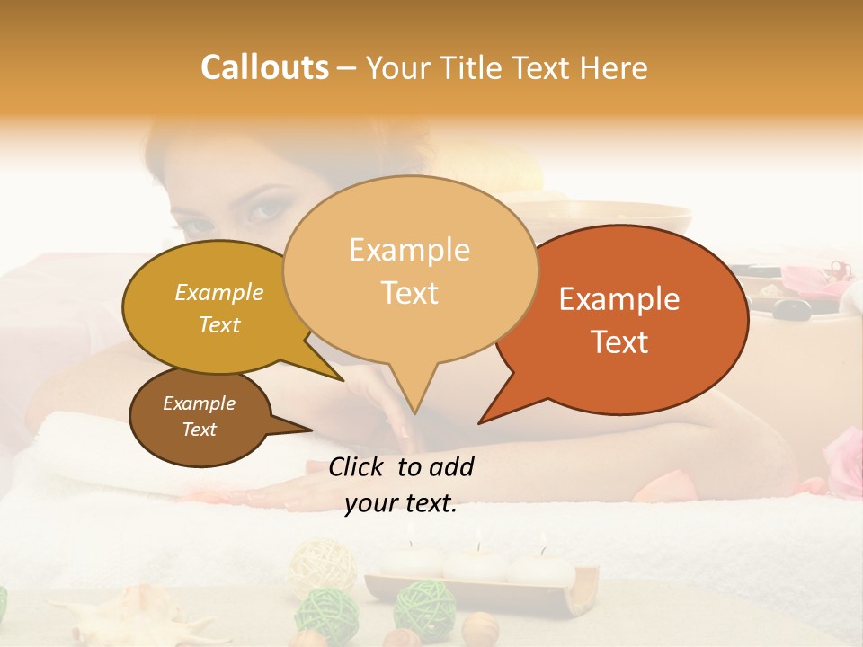 Lying People Relaxation PowerPoint Template