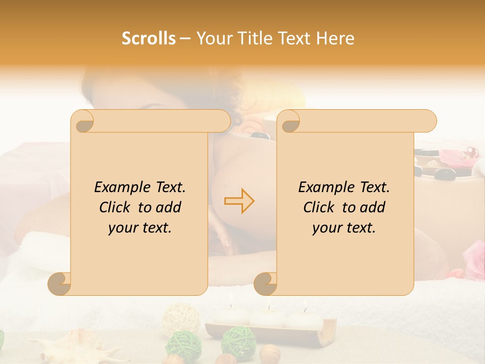 Lying People Relaxation PowerPoint Template