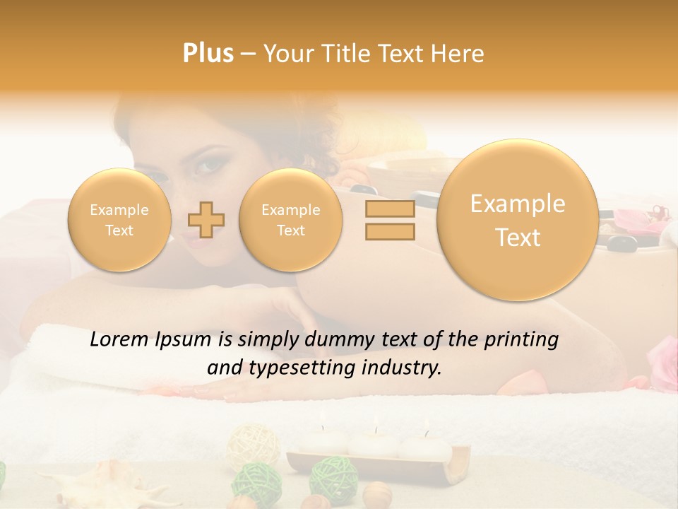 Lying People Relaxation PowerPoint Template