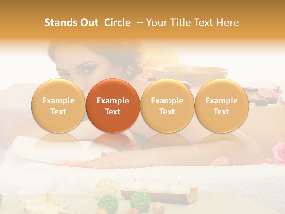 Lying People Relaxation PowerPoint Template