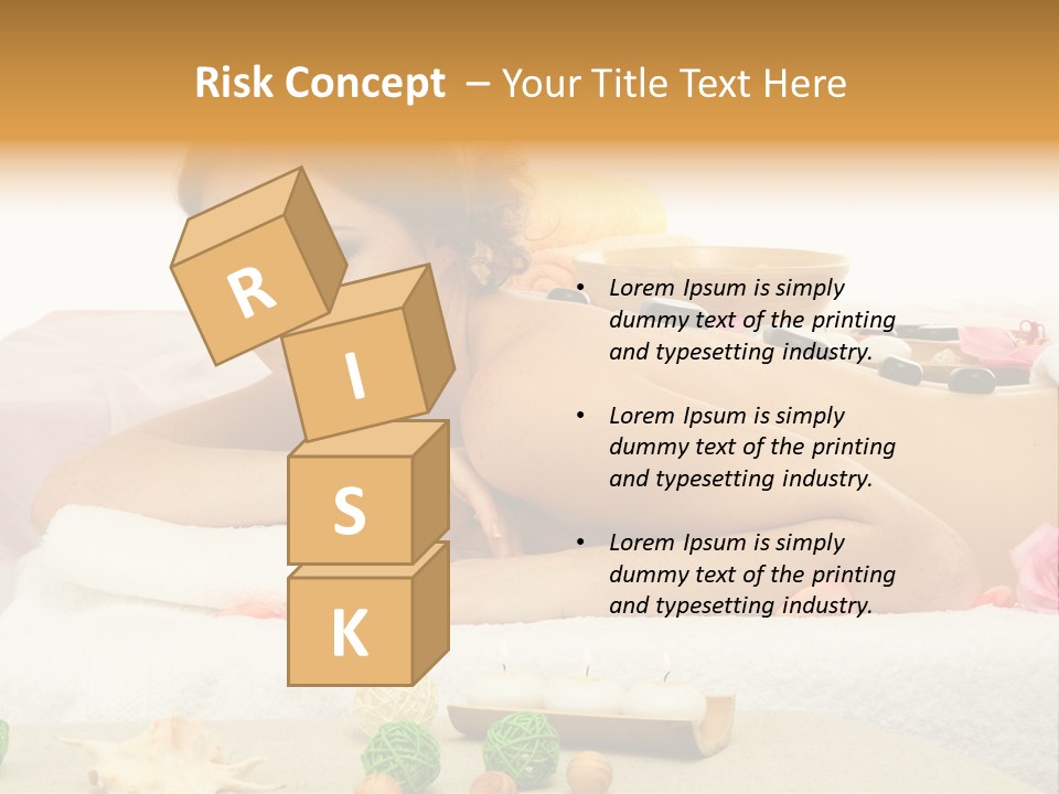 Lying People Relaxation PowerPoint Template