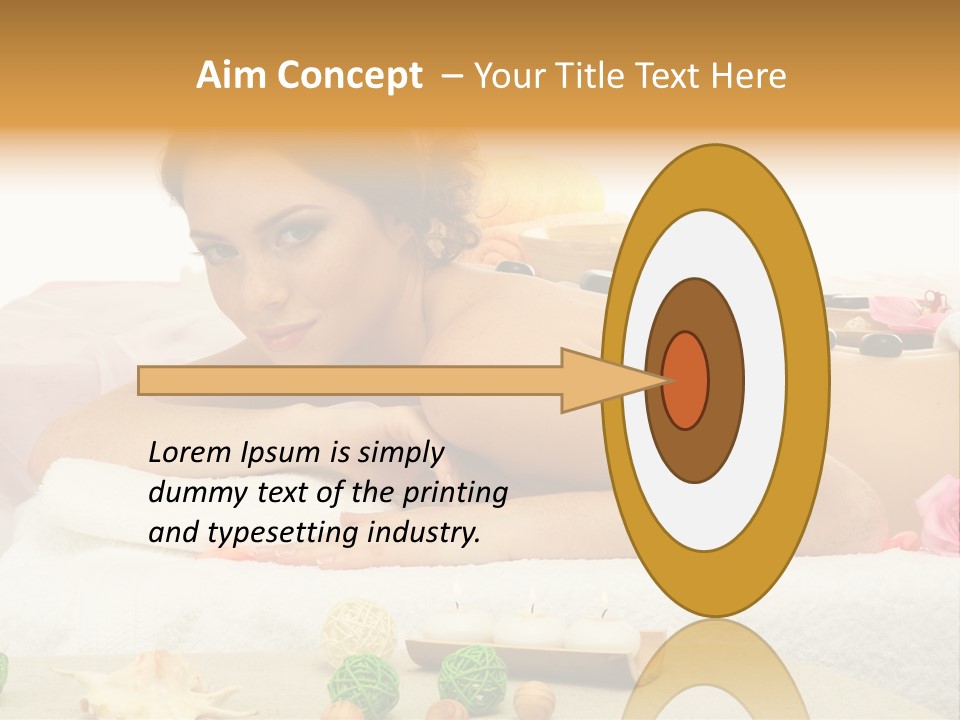 Lying People Relaxation PowerPoint Template