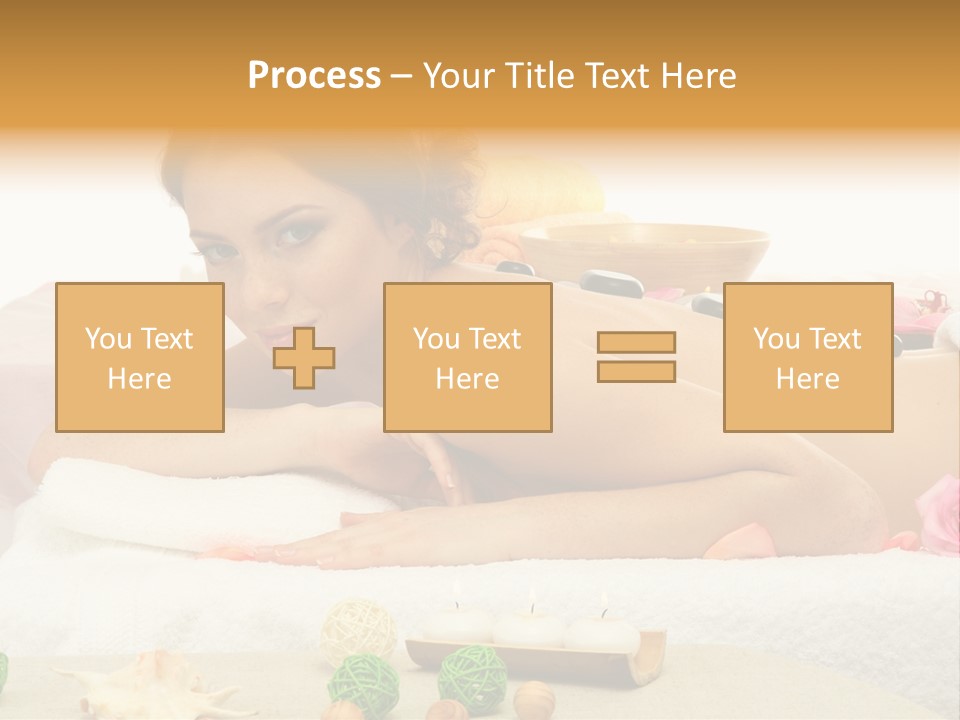 Lying People Relaxation PowerPoint Template