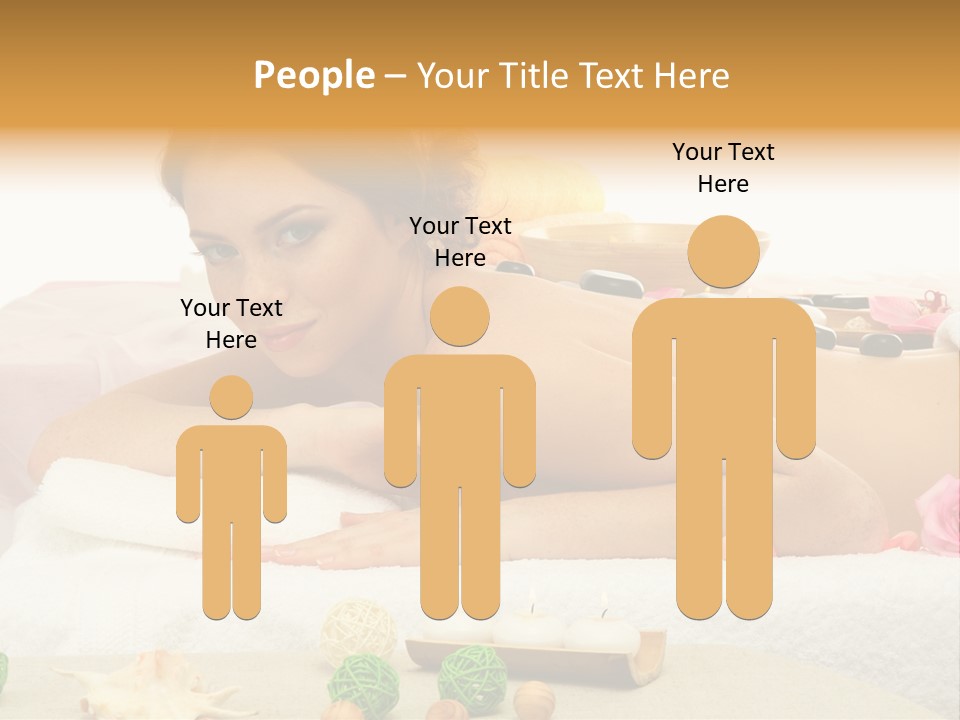 Lying People Relaxation PowerPoint Template