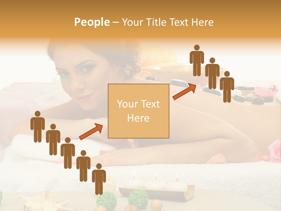 Lying People Relaxation PowerPoint Template