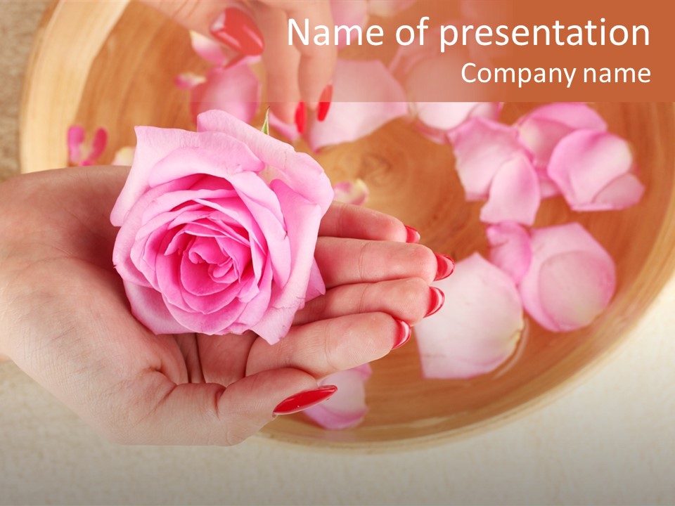 Aromatherapy Relaxation Wellness PowerPoint Template