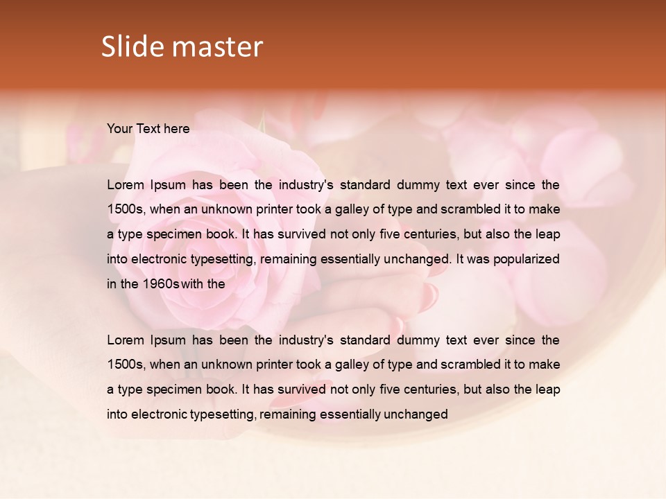 Aromatherapy Relaxation Wellness PowerPoint Template