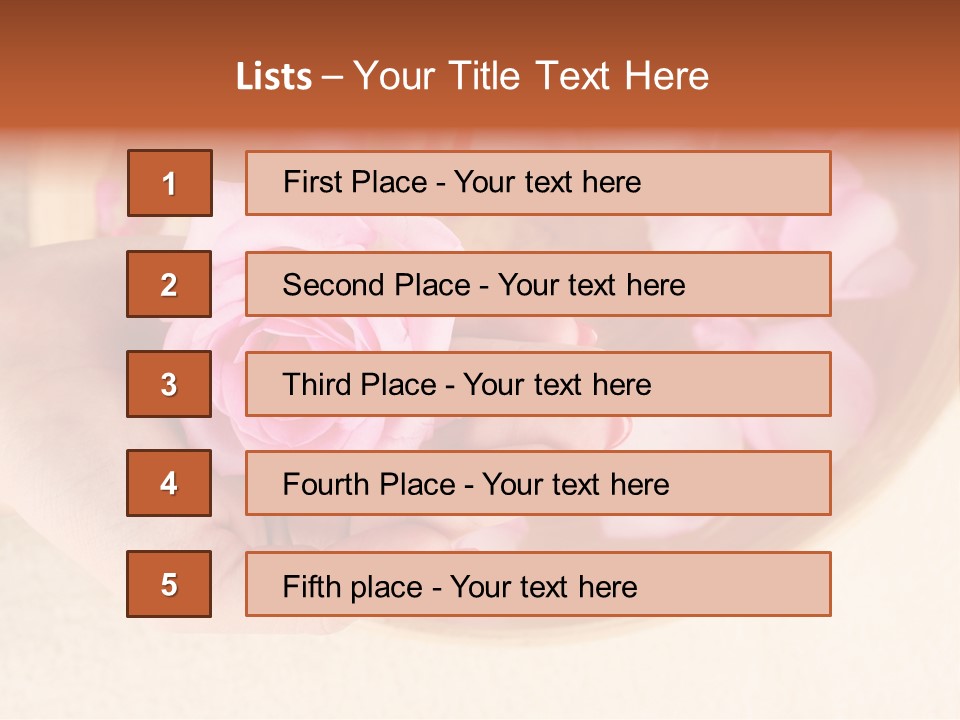 Aromatherapy Relaxation Wellness PowerPoint Template
