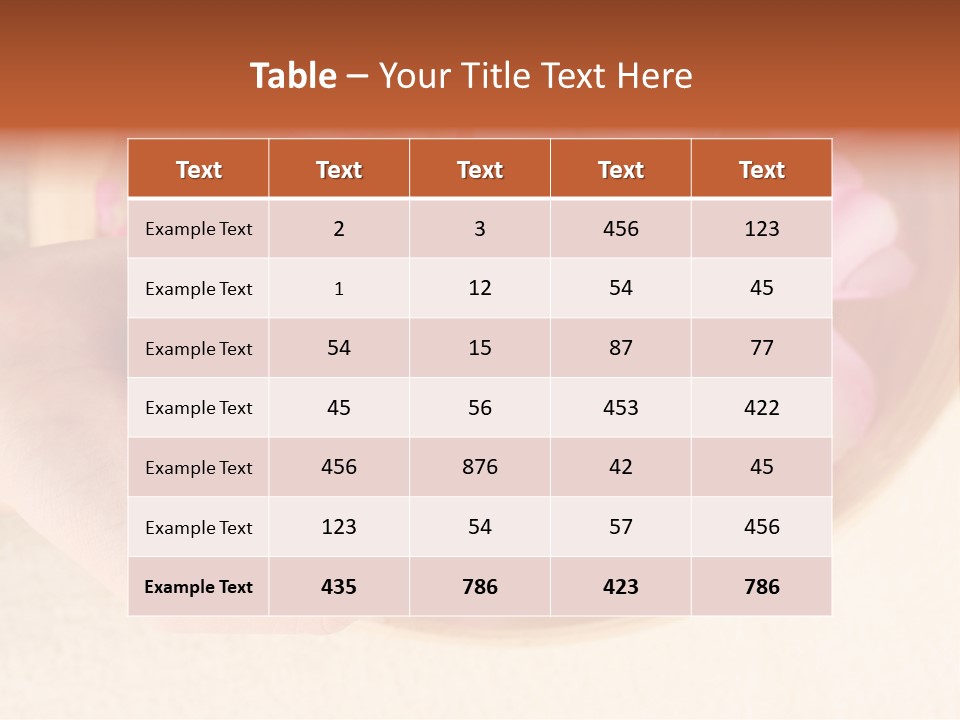 Aromatherapy Relaxation Wellness PowerPoint Template