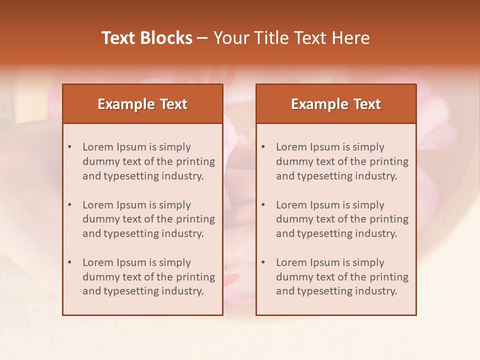 Aromatherapy Relaxation Wellness PowerPoint Template