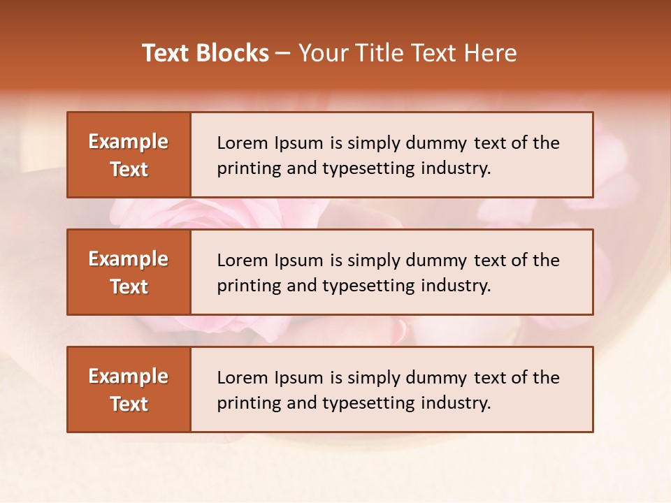 Aromatherapy Relaxation Wellness PowerPoint Template