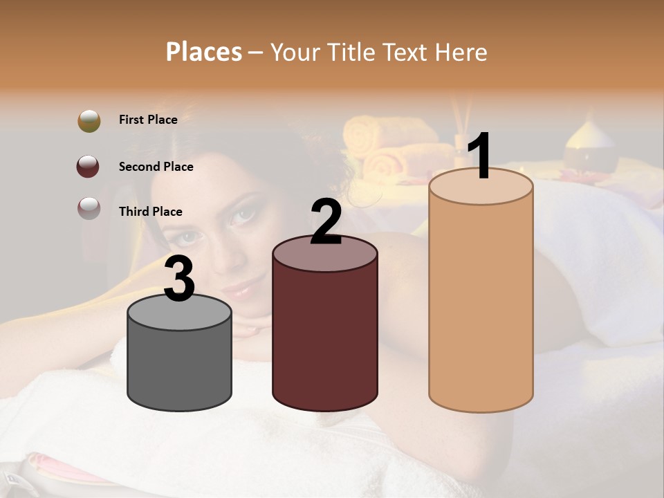 Enjoy Girl Lady PowerPoint Template