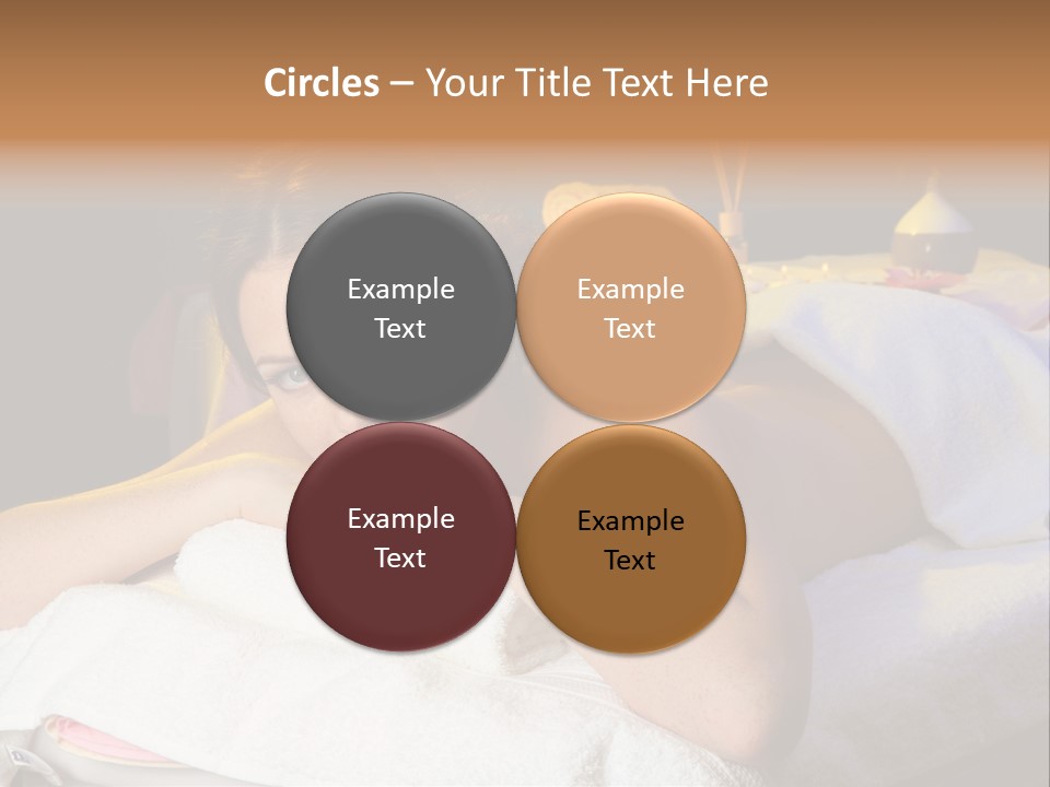 Enjoy Girl Lady PowerPoint Template