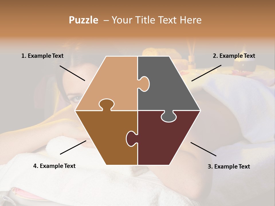 Enjoy Girl Lady PowerPoint Template