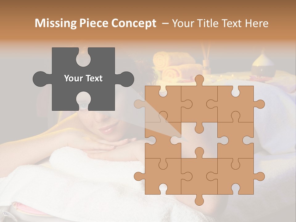 Enjoy Girl Lady PowerPoint Template