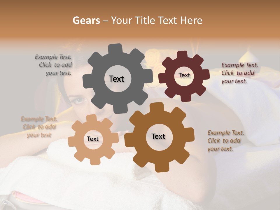 Enjoy Girl Lady PowerPoint Template