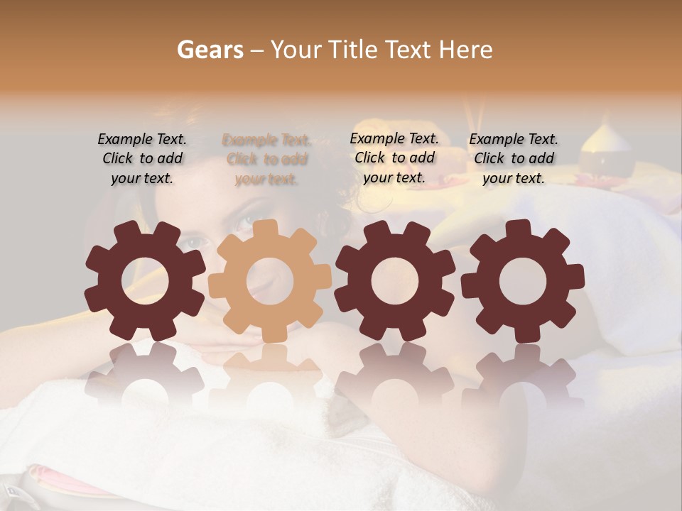 Enjoy Girl Lady PowerPoint Template