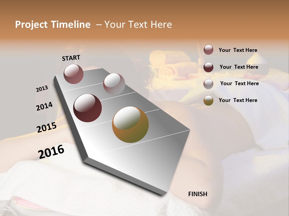 Enjoy Girl Lady PowerPoint Template