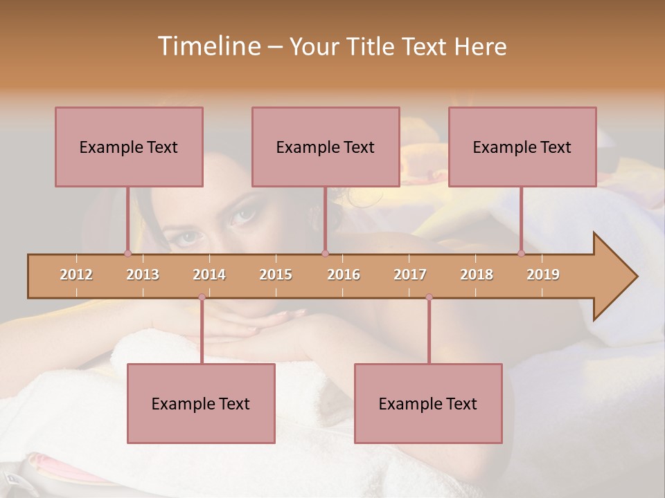 Enjoy Girl Lady PowerPoint Template