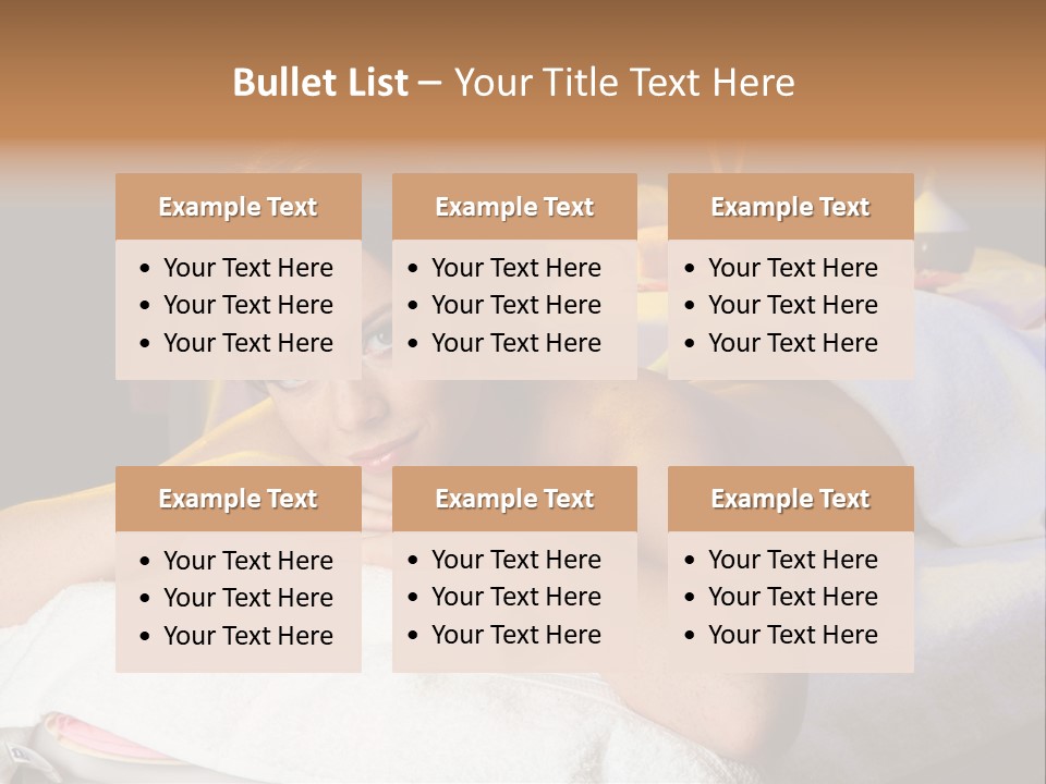 Enjoy Girl Lady PowerPoint Template