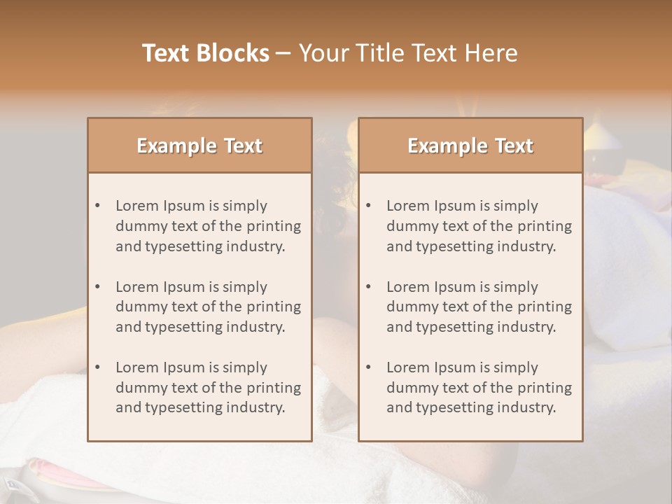 Enjoy Girl Lady PowerPoint Template