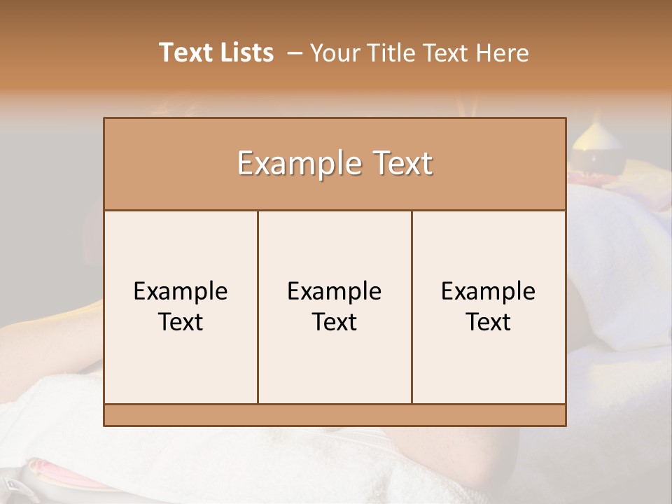 Enjoy Girl Lady PowerPoint Template