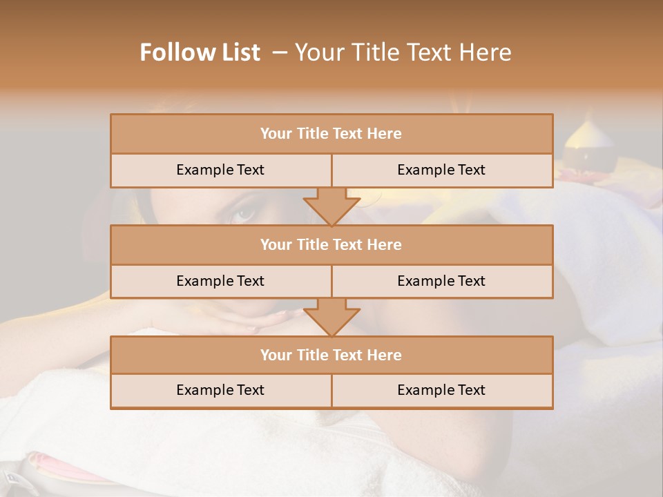 Enjoy Girl Lady PowerPoint Template