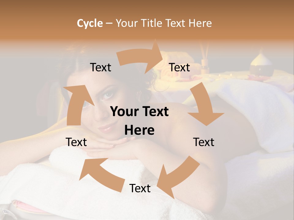 Enjoy Girl Lady PowerPoint Template