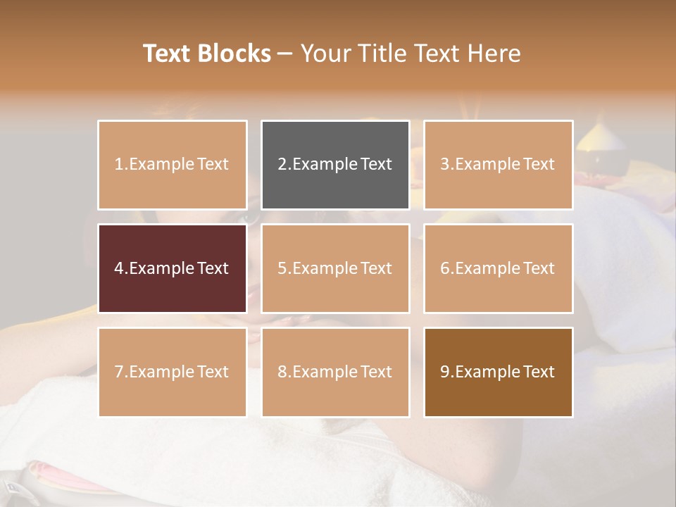 Enjoy Girl Lady PowerPoint Template