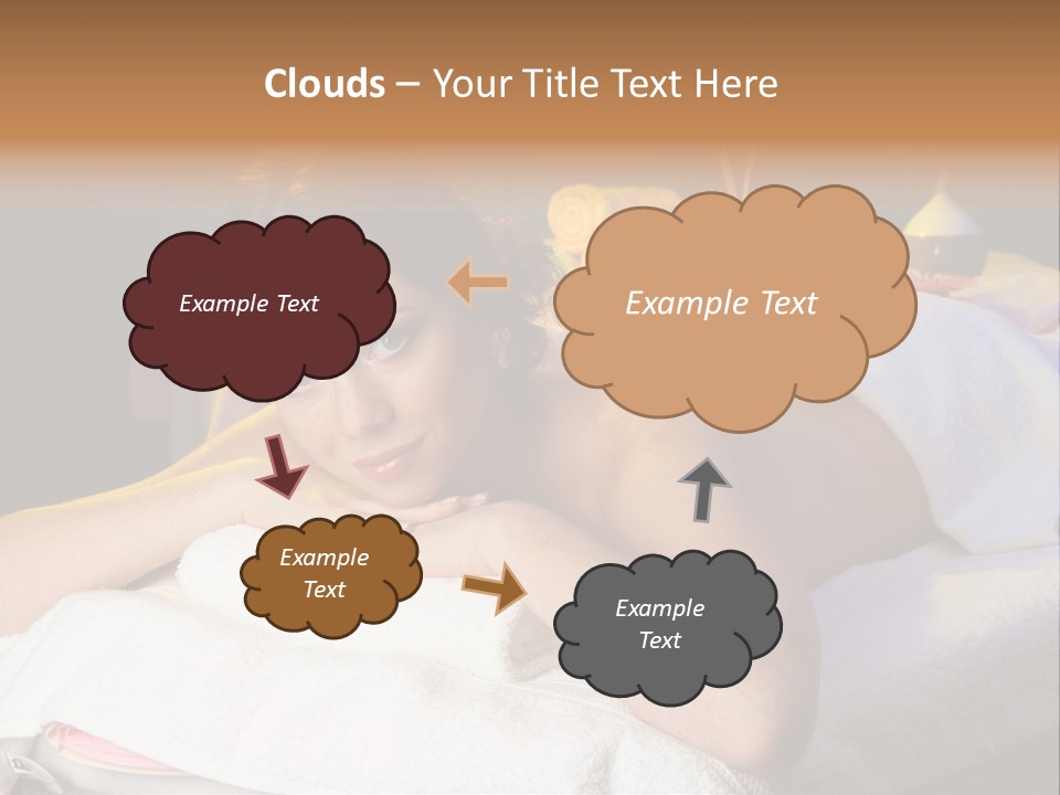 Enjoy Girl Lady PowerPoint Template