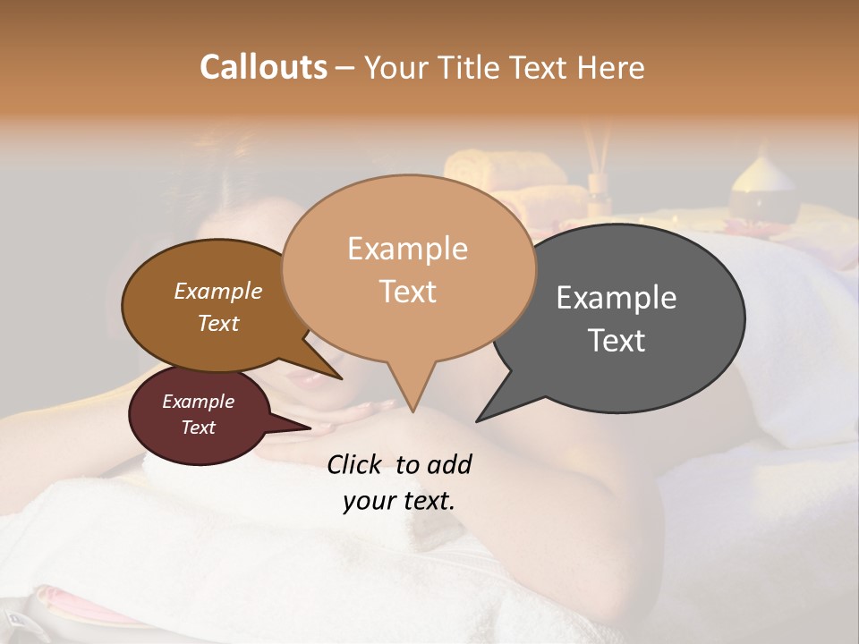 Enjoy Girl Lady PowerPoint Template