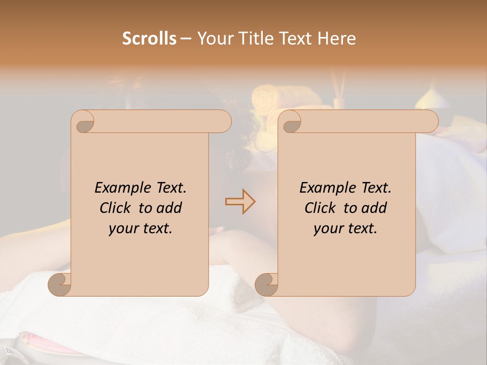 Enjoy Girl Lady PowerPoint Template