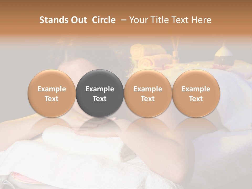 Enjoy Girl Lady PowerPoint Template