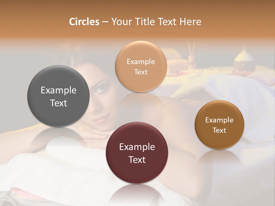 Enjoy Girl Lady PowerPoint Template