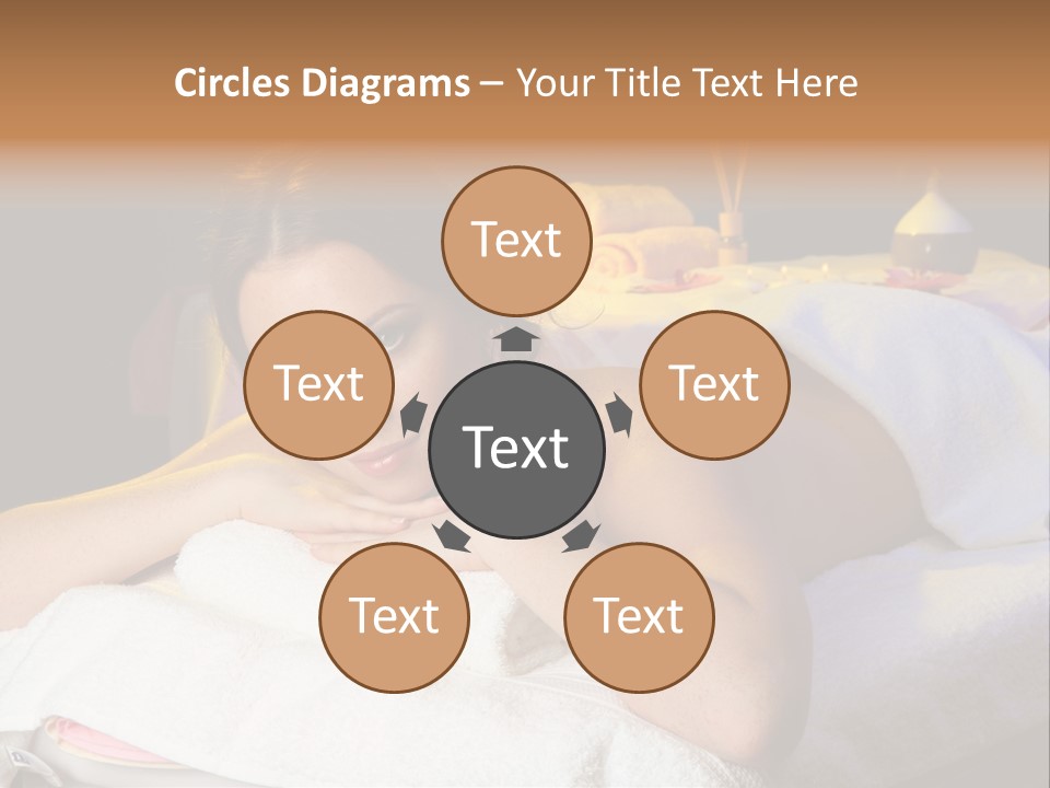 Enjoy Girl Lady PowerPoint Template