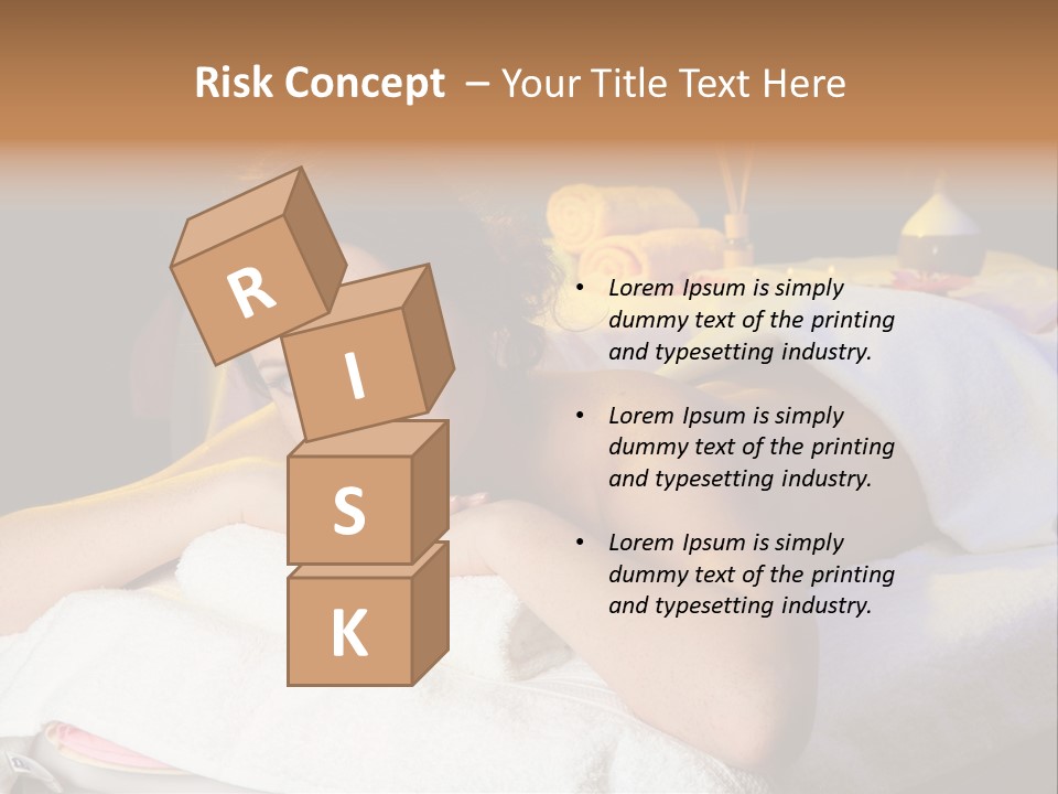 Enjoy Girl Lady PowerPoint Template