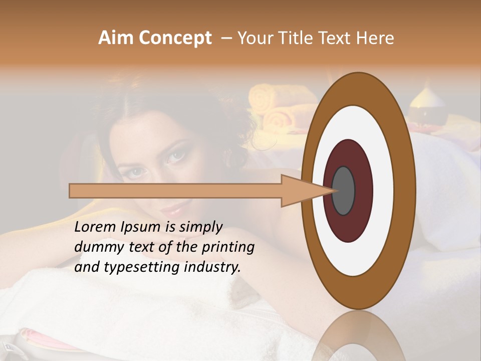 Enjoy Girl Lady PowerPoint Template