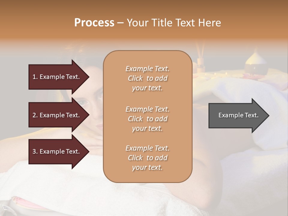 Enjoy Girl Lady PowerPoint Template