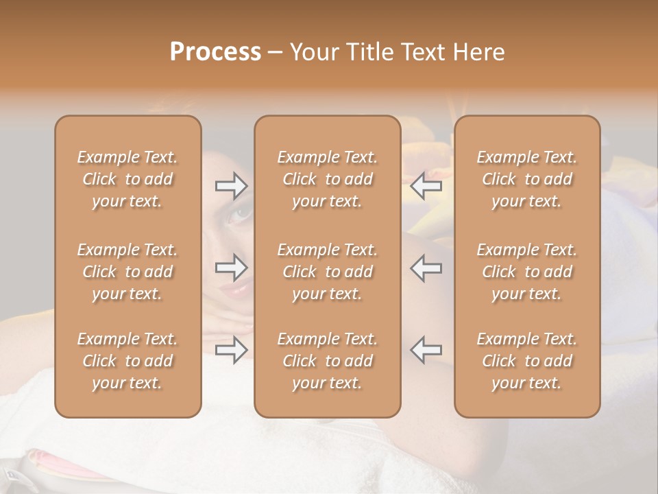 Enjoy Girl Lady PowerPoint Template