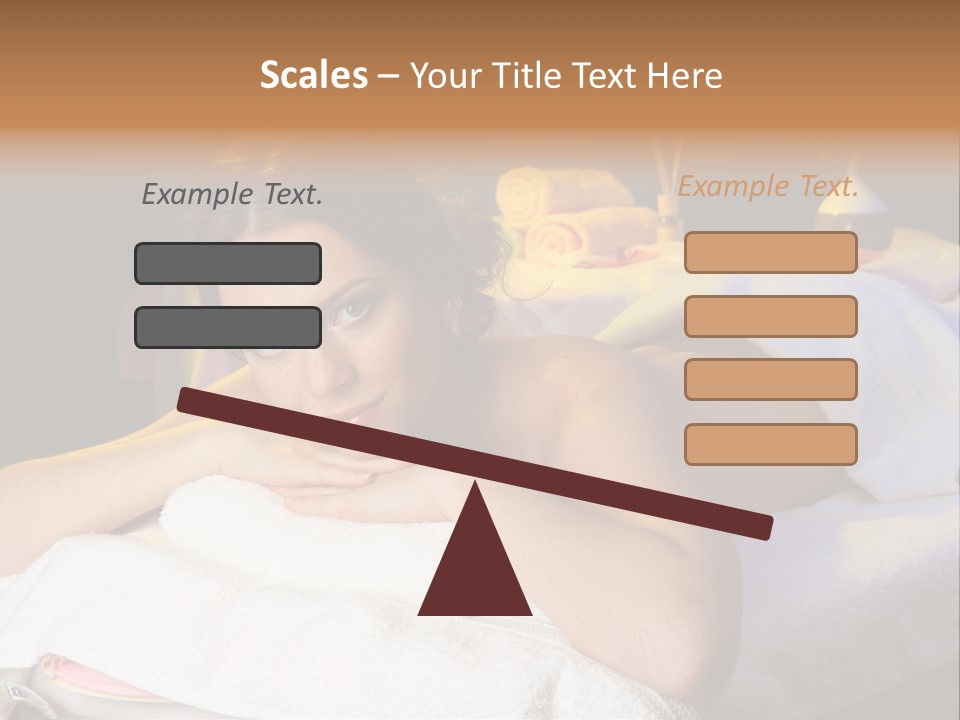 Enjoy Girl Lady PowerPoint Template