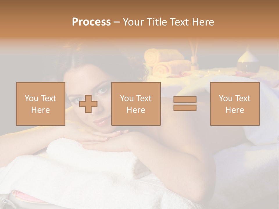 Enjoy Girl Lady PowerPoint Template