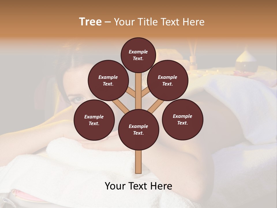 Enjoy Girl Lady PowerPoint Template