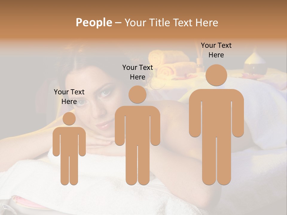 Enjoy Girl Lady PowerPoint Template