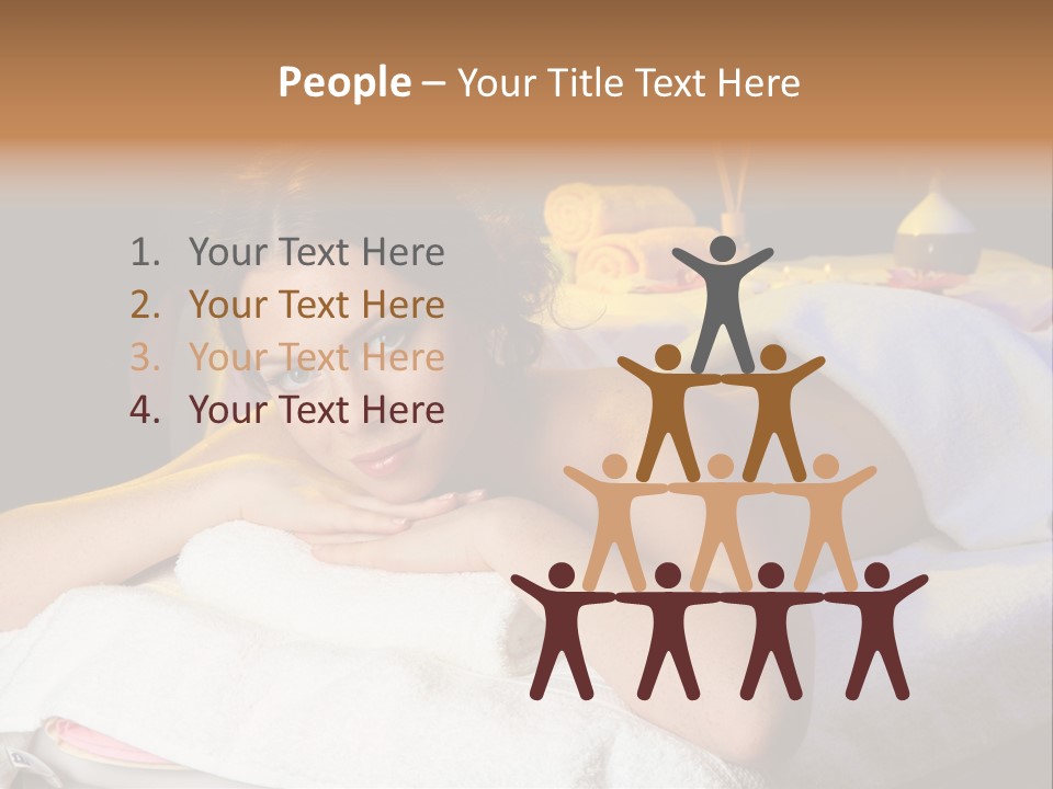 Enjoy Girl Lady PowerPoint Template