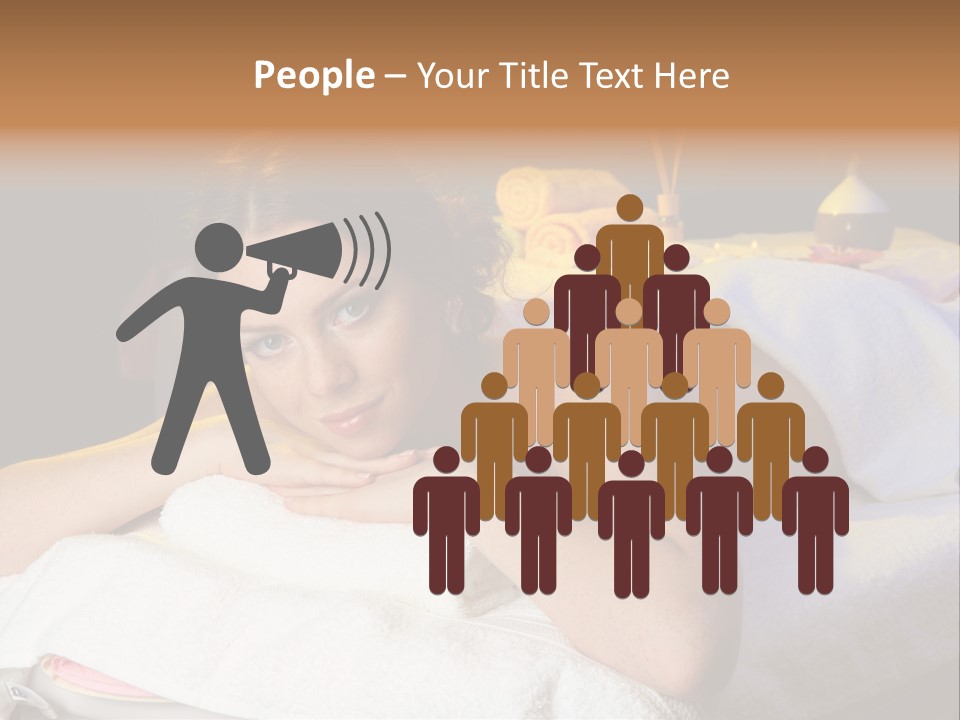 Enjoy Girl Lady PowerPoint Template