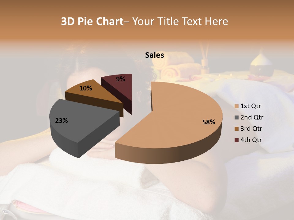 Enjoy Girl Lady PowerPoint Template