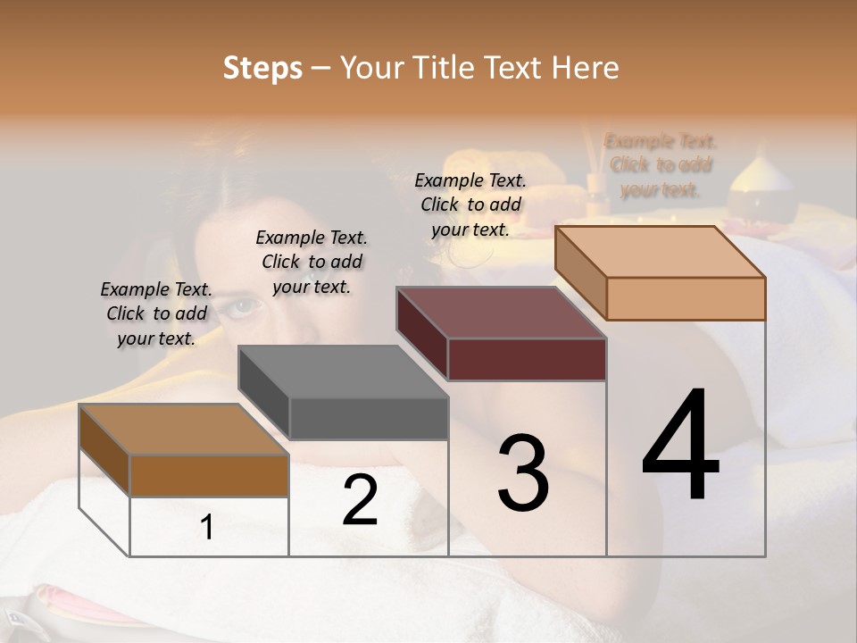 Enjoy Girl Lady PowerPoint Template